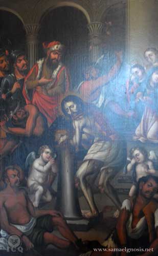 La flagelación. Museo de Guadalupe Zacatecas. La flagelación. Museo de Guadalupe Zacatecas.