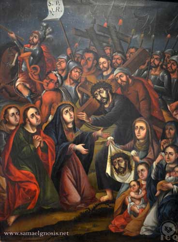 Jesús nazareno camino al calvario. Museo de Guadalupe Zacatecas. Jesús nazareno camino al calvario. Museo de Guadalupe Zacatecas.