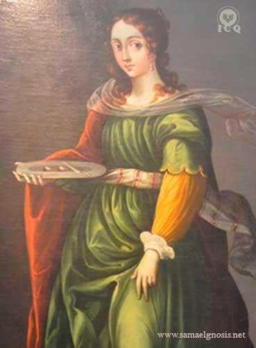 Santa Lucía. Museo de Guadalupe Zacatecas. Santa Lucía. Museo de Guadalupe Zacatecas.