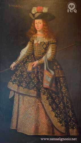 Santa Marina. Museo de Guadalupe Zacatecas. Santa Marina. Museo de Guadalupe Zacatecas.