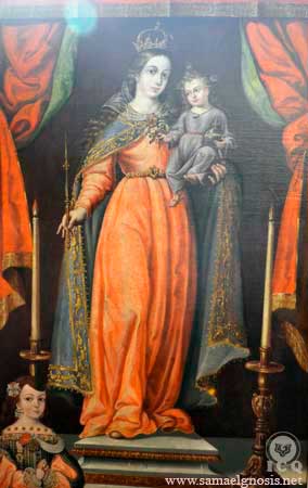Virgen del Patrocinio. Museo de Guadalupe Zacatecas. Virgen del Patrocinio. Museo de Guadalupe Zacatecas.
