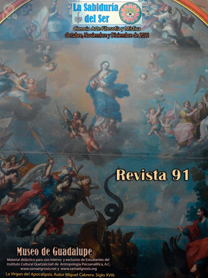 La Virgen del Apocalipsis. Autor Miguel Cabrera. Siglo XVIII. La Virgen del Apocalipsis. Autor Miguel Cabrera. Siglo XVIII.