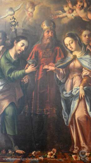 El sacramento de las bodas. Museo de Guadalupe Zacatecas. El sacramento de las bodas. Museo de Guadalupe Zacatecas.