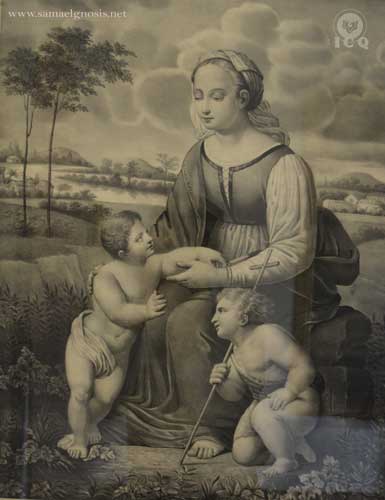 María como Madre Divina otorga las virtudes y cualidades, orienta y educa al Cristo interior. María auxilia al Cristo íntimo en el trabajo en el mundo. Museo de Guadalupe Zacatecas. María como Madre Divina otorga las virtudes y cualidades, orienta y educa al Cristo interior. María auxilia al Cristo íntimo en el trabajo en el mundo. Museo de Guadalupe Zacatecas.