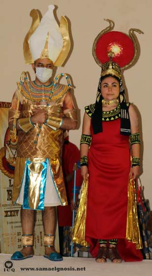 Osiris e Isis en obra de teatro del Congreso 2021 Osiris e Isis en obra de teatro del Congreso 2021