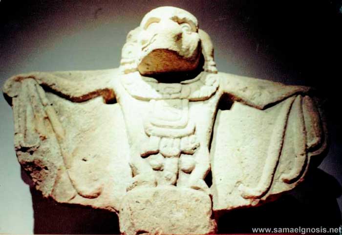“Dios Murciélago”. Cultura Maya. “Dios Murciélago”. Cultura Maya. Foto: José Isabel Mauricio Vargas (ICQ Gnosis).