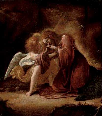 La Agonía de Jesús en el Huerto. Orazio Borgianni. 1578–1616.