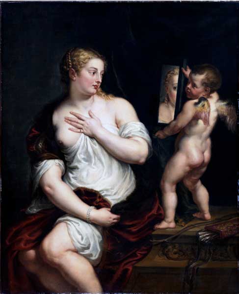 "Venus y Cupido". Peter Paul Rubens. 1606 - 1611.