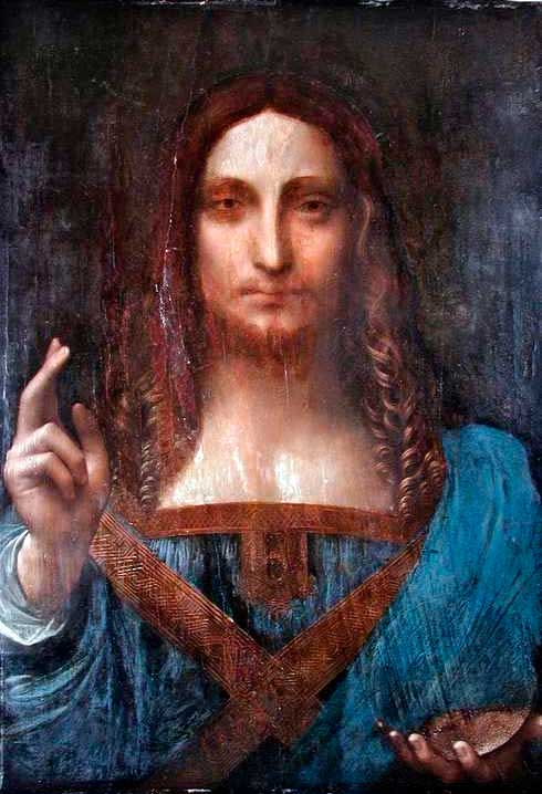 Salvator mundi. Leonardo Da Vinci, 1490- 1500