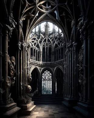 Interior gótico, vectores gratuitos, freepik.