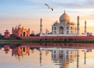 Fotografía del Taj Mahal, página de vectores gratuitos