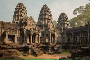 Angkor Wat, vectores gratuitos.