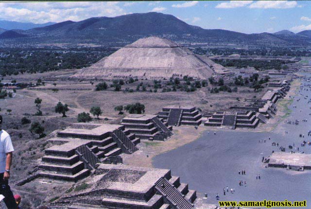 Fotografía ICQ de Teotihuacan