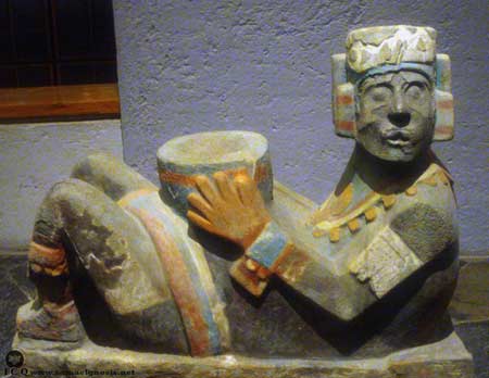 Chac Mool, Museo del Templo Mayor. México.