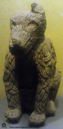 Coyote emplumado. Museo Nacional de Antropología. México.
