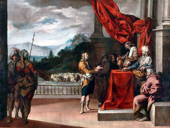José explica los sueños del faraón, de Antonio del Castillo (1616-1668 Museo del Prado). José explica los sueños del faraón, de Antonio del Castillo (1616-1668 Museo del Prado).