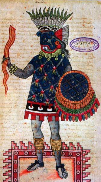 Tláloc. [Códice Aubin]