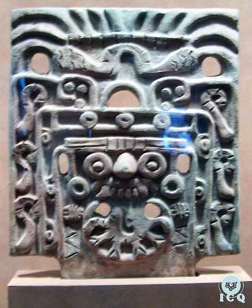 Almena de Tláloc. [MNA. Foto Ismael Moreno ICQ]